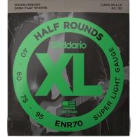 DADDARIO ENR70 BAS GİTAR TEL SETİ, HALF ROUND BASS, REGULAR LIGHT