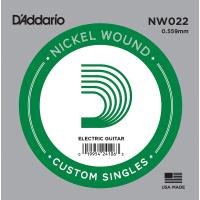 DADDARIO NW022 ELEKTRO VE AKUSTİK TEK TEL,  (RE), NİCKEL