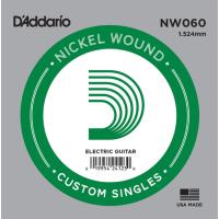 DADDARIO NW060 ELEKTRO VE AKUSTİK TEK TEL, (KALIN Mİ),