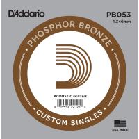 DADDARIO PB053 AKUSTİK TEK TEL, PHOSPHOR BRONZE WOUND, (Mİ), 5Lİ 