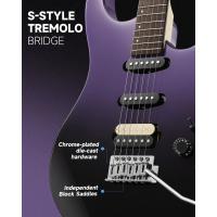 Donner DMT-66 Elektro Gitar (Midnight Purple Gradient)