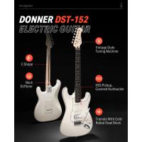 Donner DST-152W Elektro Gitar (Beyaz)
