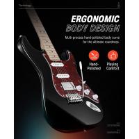 Donner DST-152 Full-Size ST Elektro Gitar (Siyah)