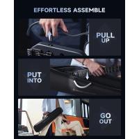 Donner Hush-X Headless Traveller Elektro Gitar (Siyah)