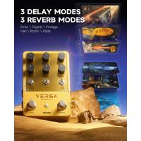 Donner Versa - Yellow Fall II 3x3 Reverb ve Delay Pedalı