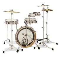 DW Drums Performance Serisi 4 Parça Low Pro Akusitk Davul (White Marine)