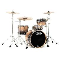 DW Pacific Drums Natural Charcoal Fade Davul Seti