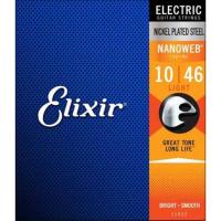 Elixir 12052 Nanoweb Light Elektro Gitar Teli (10-46)