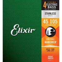 Elixir 14777 Nanoweb Medium 5 Telli Bas Gitar Teli (45-130)