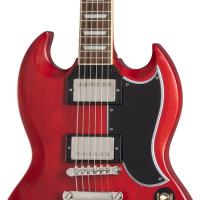 Epiphone 1961 Les Paul SG Standard Elektro Gitar (Aged Sixties Cherry)