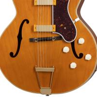Epiphone 150th Anniversary Zephyr Deluxe Regent Hollow Body Elektro Gitar (Aged Antique Natural)