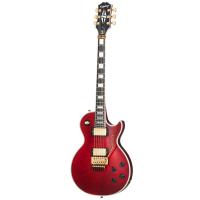 Epiphone Alex Lifeson Les Paul Custom Axcess Elektro Gitar (Ruby)
