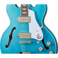 Epiphone Casino Worn Hollowbody Elektro Gitar (Worn Blue Denim)