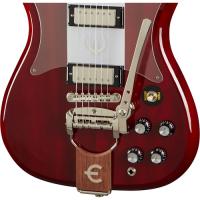 Epiphone Crestwood Custom Tremotone Elektro Gitar (Cherry)
