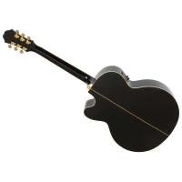 Epiphone EJ-200 CE Gold Elektro Akustik Gitar (Ebony)