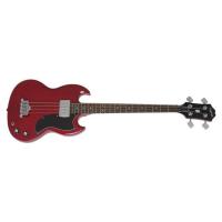 Epiphone EB-0 Chrome Hardware Bas Gitar (Cherry)