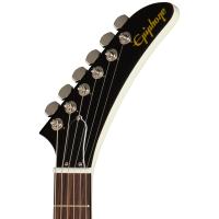Epiphone Inspired by Gibson Explorer ‘80s EMG Elektro Gitar  (Classic White)