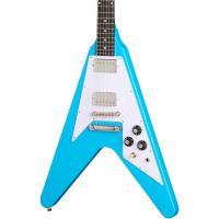 Epiphone Inspired by Gibson Flying V '70s Elektro Gitar (Maui Blue)