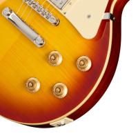 Epiphone Inspired by Gibson Les Paul Standard '50s Figured Elektro Gitar (Washed Cherry Sunburst) Epiphone Inspired by Gibson Les Paul Standard '50s Figured Elektro Gitar (Washed Cherry Sunburst)