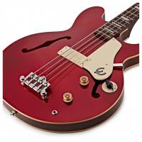 Epiphone Jack Casady 4 Telli Bas Gitar (Sparkling Burgundy)