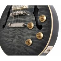 Epiphone Les Paul Standart Florentine Pro Elektro Gitar (Translucent Black)