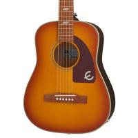 Epiphone Lil Tex Elektro Akustik Gitar (Faded Cherry Sunburst)