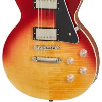 Epiphone Les Paul Modern Figured Elektro Gitar (Magma Orange Fade)