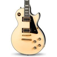 Epiphone Les Paul Custom Blackback GC-Exclusive Elektro Gitar (Antique Ivory)