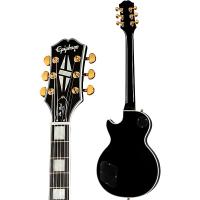 Epiphone Les Paul Custom Blackback GC-Exclusive Elektro Gitar (Antique Ivory)