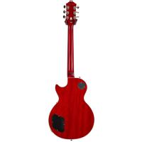 Epiphone Les Paul Custom Figured Elektro Gitar (Transparent Red)