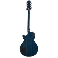 Epiphone Les Paul Custom Figured Elektro Gitar (Viper Blue)