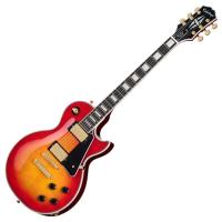 Epiphone Les Paul Custom Figured Elektro Gitar (Heritage Cherry Sunburst)