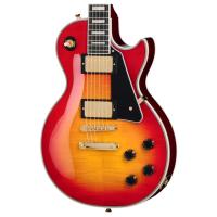 Epiphone Les Paul Custom Figured Elektro Gitar (Heritage Cherry Sunburst)