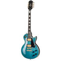 Epiphone Les Paul Custom Quilt Elektro Gitar (Ocean Blue)