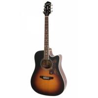 Epiphone Masterbilt DR-500MCE Elektro Akustik Gitar (Vintage Sunburst)