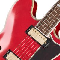 Epiphone Masterbilt Gem Archer Sheraton Elektro Gitar (Cherry Red)
