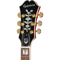 Epiphone Masterbilt Gem Archer Sheraton Elektro Gitar (Cherry Red)
