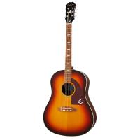Epiphone Masterbilt Texan Elektro Akustik Gitar (Faded Cherry)
