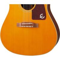 Epiphone Masterbilt Texan Elektro Akustik Gitar (Antique Natural Aged)