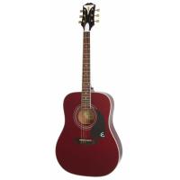 Epiphone Pro-1 Plus Akustik Gitar (Wine Red)