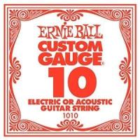 ERNIE BALL P01010 .010 Sargısız Çelik Elektro (Tek Tel)