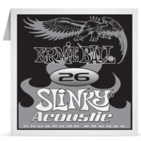 ERNIE BALL P01826 .026 Earthwood Fosfor Bronz Sargılı Akustik (Tek Tel)