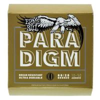 ERNIE BALL P02090 Paradigm Ekstra Light 80/20 Bronz 10-50 Akustik Gitar Tel Seti