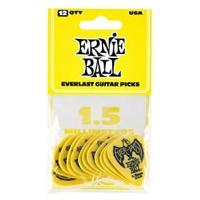 ERNIE BALL P09195 Evarlast  Sarı 1.5 mm 12'li Paket Pena