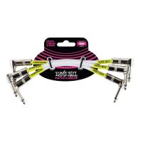 ERNIE BALL P06051 L/L 3'lü Paket  15cm Pedal Ara Kablo