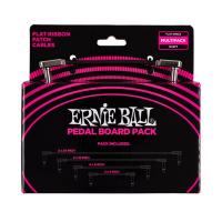 ERNIE BALL P06224 - Flat Ribbon Patch Kablosu Pedalboard Çoklu Paket