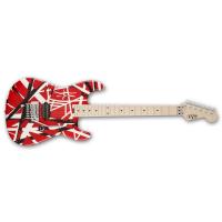 EVH Stripe Series Red with Black Stripes