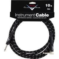 Fender 10' CS Perf. Cable BLK TWD L Uç