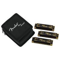 Fender Blues DeVille 3 Adet Çantalı C G A Mızıka Seti