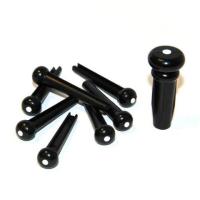 Fender Bridge Pins Acoustic BLK WHT Dots